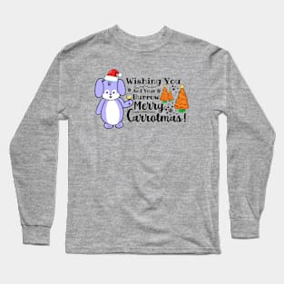 Wishing You And Your Burrow Merry Carrotmas Long Sleeve T-Shirt